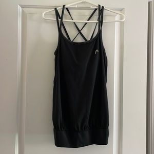 Head brand workout top